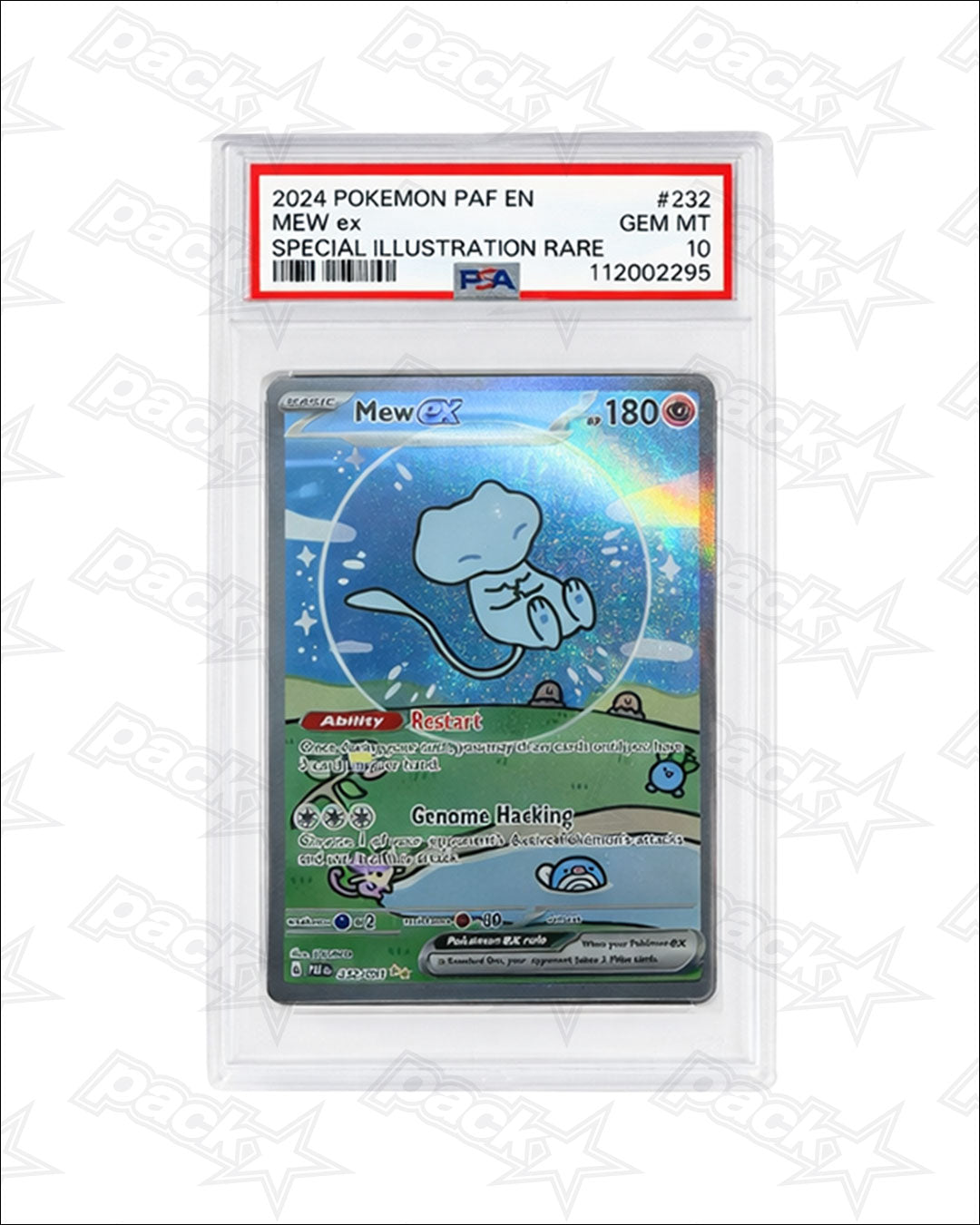 PSA 10 GEM MT — Mew ex #232/091 | 2024 Pokémon Paldean Fates | Special Illustration Rare