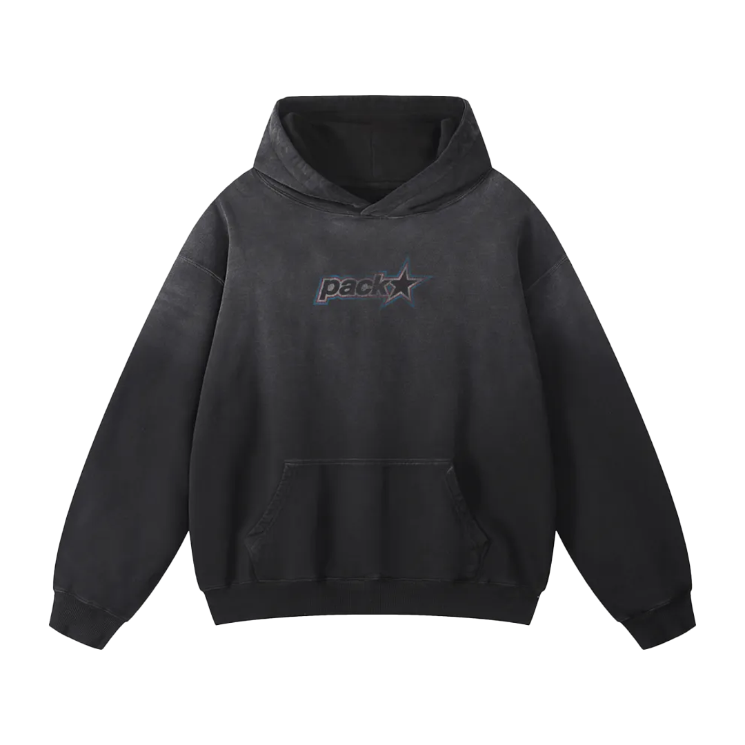 PACKSTAR – Heavyweight Sunfade Oversized Hoodie