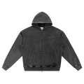 PACKSTAR – Snow Wash Oversized Zip-Up Hoodie